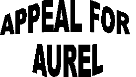 APPEAL FOR 
AUREL
